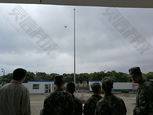 圖片關鍵詞 受到干擾而返航的無人機